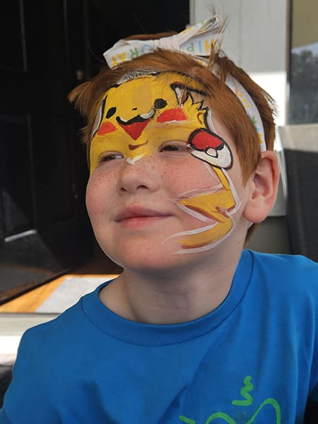 Face Painting Services. Fairytale Endings Entertainment.