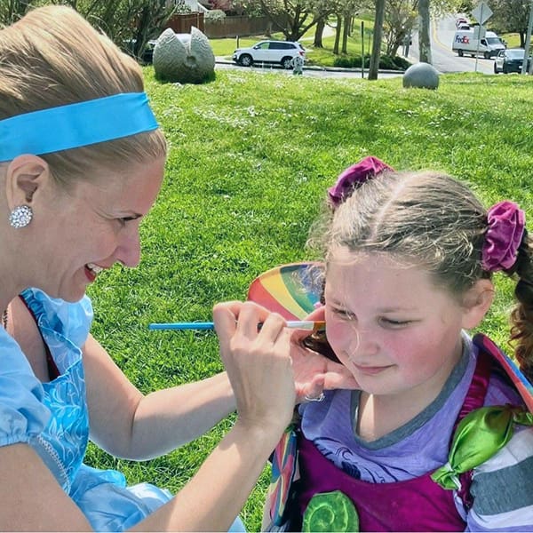 Face Painting for Kids Party. Fairytale Endings Entertainment.