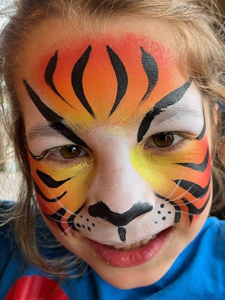Face Painting Birthday Party.