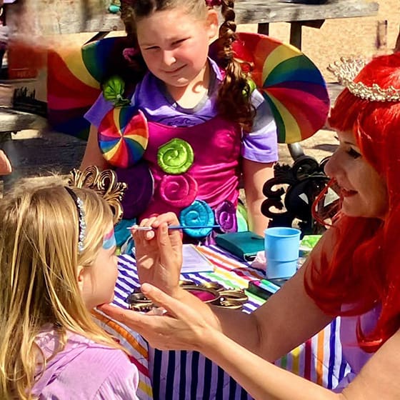 Face Painting Services.