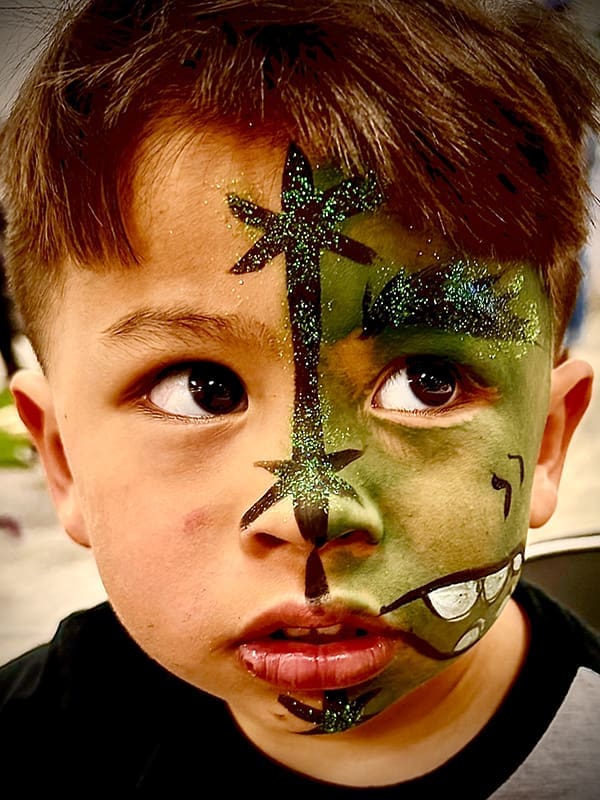 Children's Face Painting for Parties.