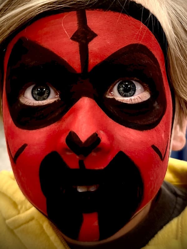 Children's Face Painting for Parties.