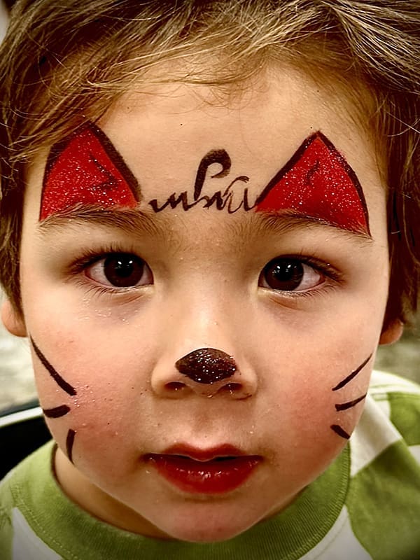 Children's Face Painting for Parties.